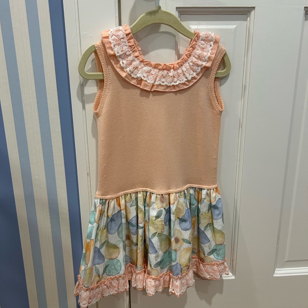 Artesania Granlei citrus fruit dress